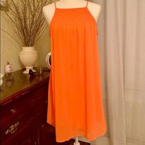 Bright Coral My Michelle Dress